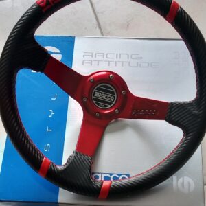 Αγωνιστικό τιμόνι Sparco carbon
